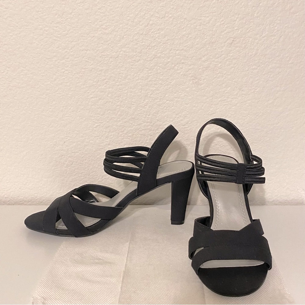 Impo Stretch Viceca Slip-On Strappy Dress High Heels - Picture 6 of 10